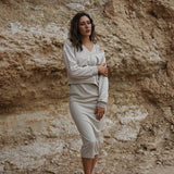 Off-Shoulder Knit Skirt Set