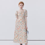 Lace Up Waist Cinching Dress