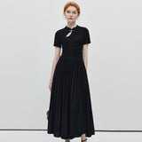 Chinese Style Standing Collar Dress