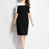 Slim Fit Mid Length DressDRSS 0027