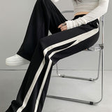 Versatile Striped Pants