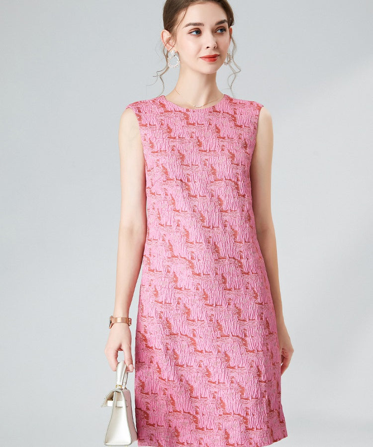 Relief Straight Tube Vest Dress