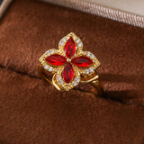 Multi - Design Spinning Zircon Rings