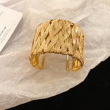 Twisted Cuff Bracelet (Gold & Silver)