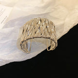 Twisted Cuff Bracelet (Gold & Silver)