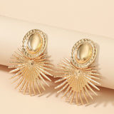Statement Radiant Drop Earrings