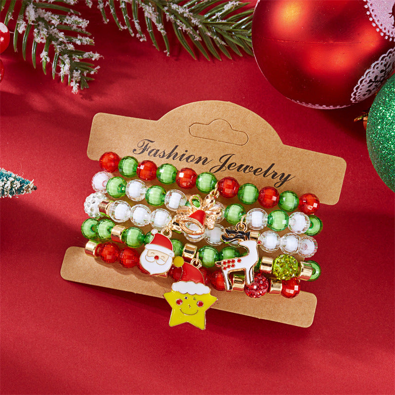 Product: Christmas Beaded Bracelet Sets