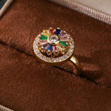 Multi - Design Spinning Zircon Rings