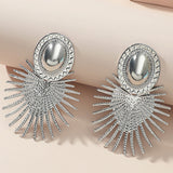 Statement Radiant Drop Earrings