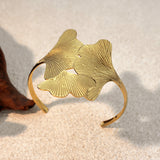 Ginkgo leaf bracelet