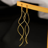 Wave Tassel Ear Threads