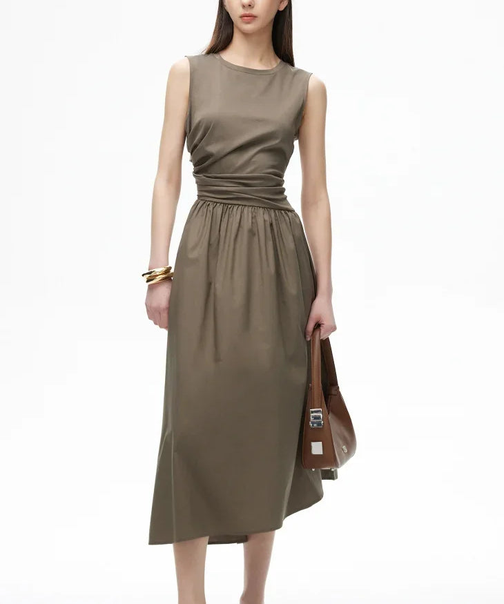 Round Neck Camisole Dress