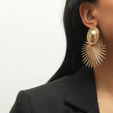 Statement Radiant Drop Earrings