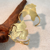Ginkgo leaf bracelet