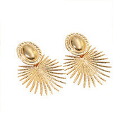 Statement Radiant Drop Earrings