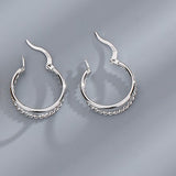 Twisted Double - Layer Hoop Earrings