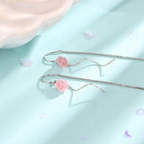 Rose Wave Tassel Ear Threads