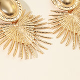 Statement Radiant Drop Earrings