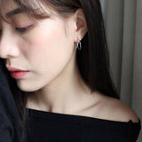 Twisted Double - Layer Hoop Earrings