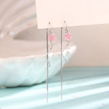 Rose Wave Tassel Ear Threads