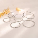 Oversized Rhombus - Patterned Hoop Earrings