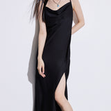 Silk Suspender dress