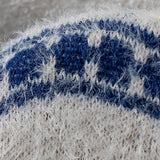 Vintage Jacquard Fringe Cape