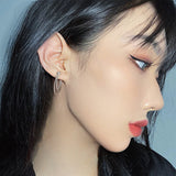 Twisted Double - Layer Hoop Earrings