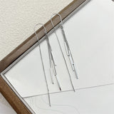 Gold & Silver Long Tassel Ear Threads