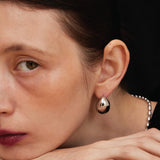 Minimalist Oval Ball S925 Stud Earrings