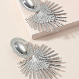 Statement Radiant Drop Earrings