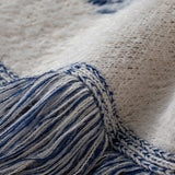Vintage Jacquard Fringe Cape