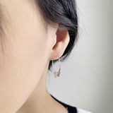 Wheat Ear Hoop Earrings