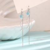 Rose Wave Tassel Ear Threads
