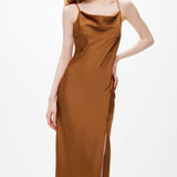 Silk Suspender dress