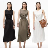 Round Neck Camisole Dress