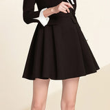 Slimming Bow Doll Neck Dress