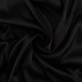 Satin V-Neck Dress with Bell Sleeves