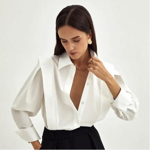 Structured Shoulder Panel Shirt