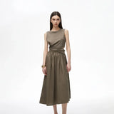 Round Neck Camisole Dress