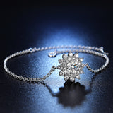 Sunflower Simulated Moissanite Women's Bracelet