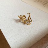 Gold Plated Niche Design Open Rings (4 Styles, Stainless Steel)