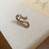 Gold Plated Niche Design Open Rings (4 Styles, Stainless Steel)