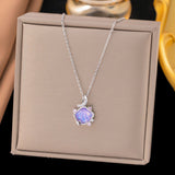 Titanium Steel Shell Pendant Necklace