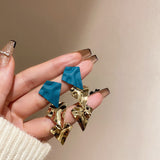 Geometric Statement Earrings (3 Styles, Silver Needles)