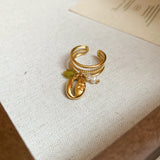 Product Gold Plated Statement Open Rings (3 Styles, Stainless Steel)