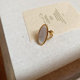 Gold Plated Niche Design Open Rings (3 Styles, Stainless Steel)